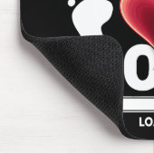 Grote oma laden 2025 zwangerschap aankondiging muismat (Hoek)