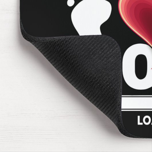 Grote oma laden 2025 zwangerschap aankondiging muismat (Hoek)