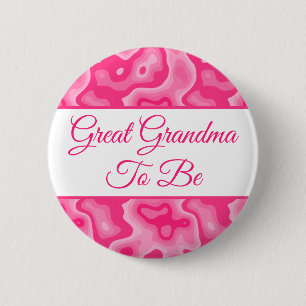 Grote oma om te worden   Button Baby shower van Gi