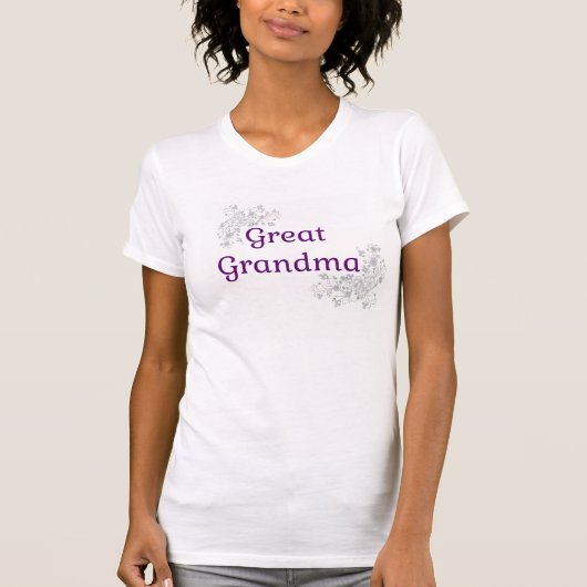 Grote oma T-shirt (Voorkant)