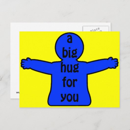 Grote Omhelzingen Briefkaart (Voorkant / Achterkant)