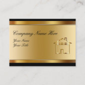 Grote onroerend goed Visitekaartjes (Voorkant)