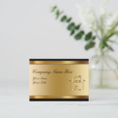 Grote onroerend goed Visitekaartjes (Staand voorkant)