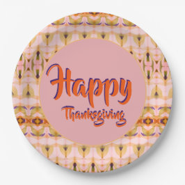Grote Ontwerper Thanksgiving Papieren Decor Bordje