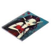 Grote Oog Fee en Lieveheersbeestje Notitieboek (Linkerzijde)