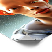 Grote oorlogen mensen zoals buitenaardse wezens in poster (Hoek)