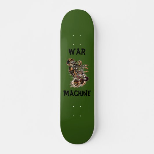 Grote Oorlogsmachine Persoonlijk Skateboard (Voorkant)