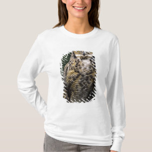 Grote Ooruil (Bubo virginianus), volledig lichaam T-shirt