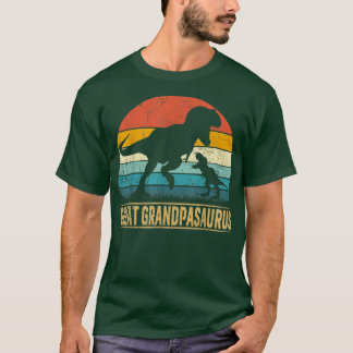 Grote opa Saurus T Re Dinosaur GrandpaVader's T-shirt