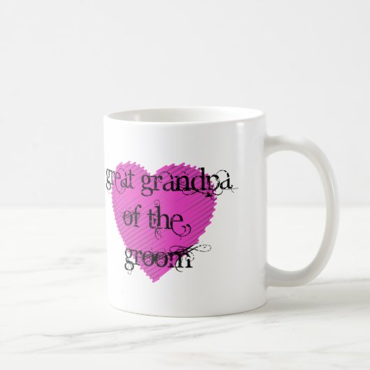 Grote opa van de Groom Koffiemok (Rechts)