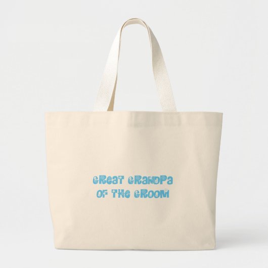 Grote opa van de Groom Tote Bag (Voorkant)