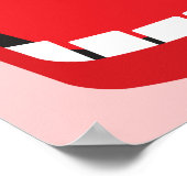 grote open mond poster (Hoek)