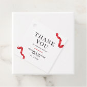 Grote opening Favor Tag Bedankjes Labels (In situ)