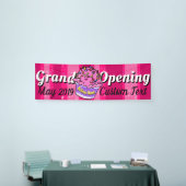 Grote opening ijssalon  spandoek (Beurs)