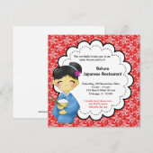 Grote opening in Japan Kaart (Voorkant / Achterkant)