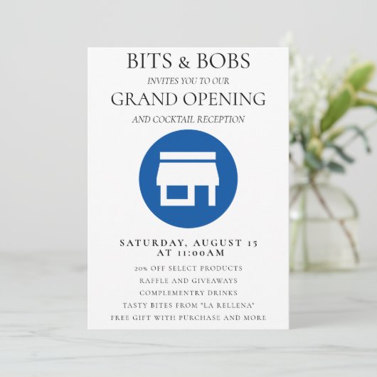 Grote opening kaart (Staand voorkant)