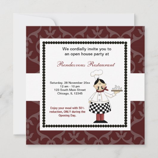 Grote opening kaart (Voorkant)