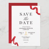 Grote opening Opslaan Datum Kaart (Voorkant / Achterkant)