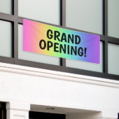 GROTE OPENING! Rainbow Banner (Buitenkant Gebouw)