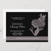 Grote opening schoonheidssalon (lavendelblush) kaart (Voorkant / Achterkant)