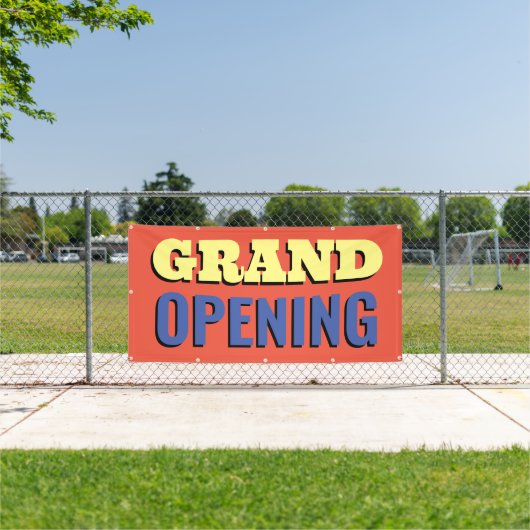 Grote opening spandoek (Insitu)