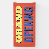Grote opening spandoek (Verticaal)
