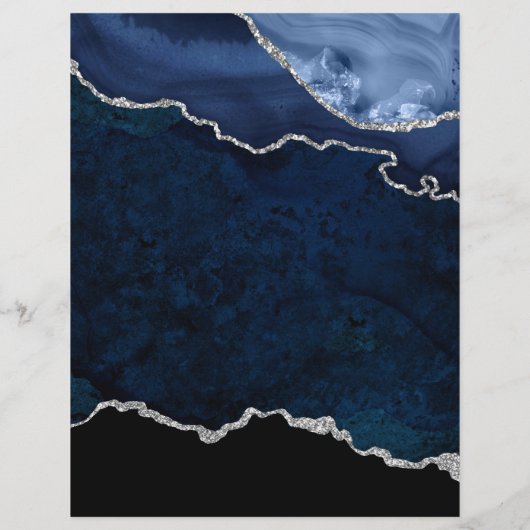 Grote opening van de marine en de Silver Agate Pre Flyer (Achterkant)