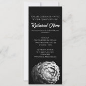 Grote opening van het restaurant van Black and Whi Kaart (Voorkant)