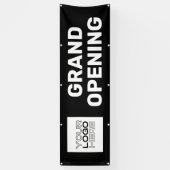 Grote opening voor nieuwe winkel - Logo buitenshui Spandoek (Verticaal)