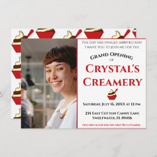 Grote openingsaankondiging aankondiging