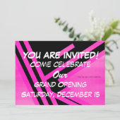 Grote Openingsuitnodiging Kaart (Staand voorkant)