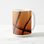 Grote Oranje Basketball, koffie Mok (Voorkant rechts)