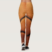 Grote Oranje Basketball, Leggings (Achterkant)
