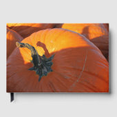 Grote Oranje Pompoen Gastenboek (Voorkant)
