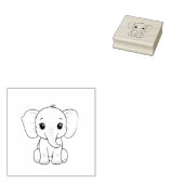 Grote Oren, Groter Hart Rubberstempel (Gestempeld)