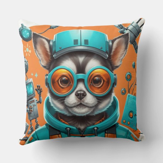 Grote oren kussen (Achterkant)