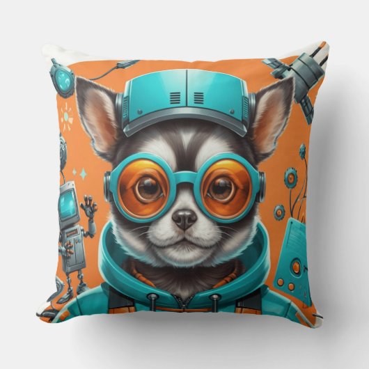 Grote Oren  Kussen (Voorkant)