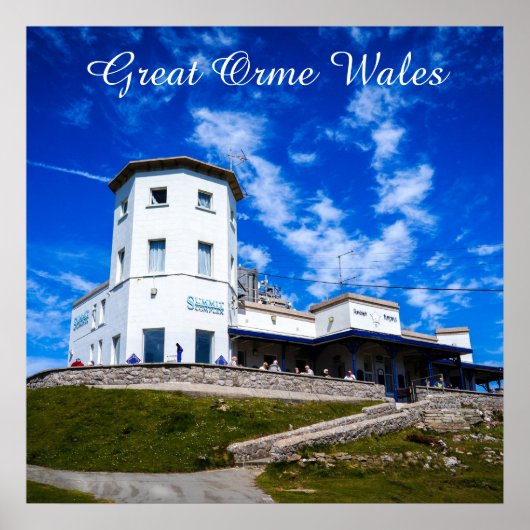 Grote Orme Wales. Poster (Voorkant)