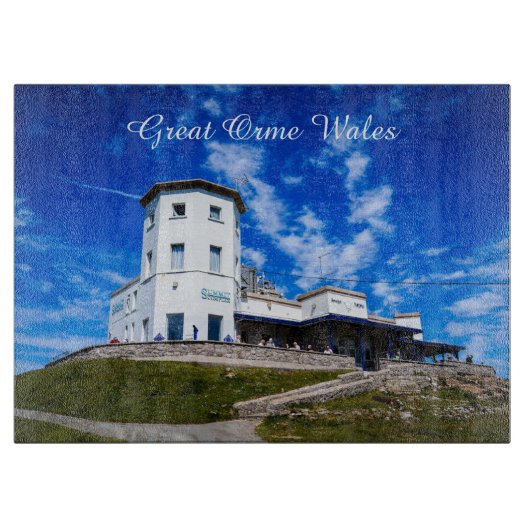 Grote Orme Wales. Snijplank (Voorkant)