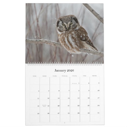 Grote orwemkalender kalender (Jan 2026)