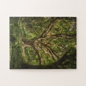 Grote Oude boom in het bos Legpuzzel (Horizontaal)