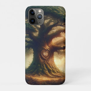 Grote Oude Eik Betoverd Rustiek Bos Huwelijk Case-Mate iPhone Case