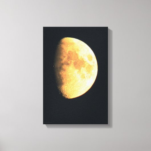 Grote Oude Maan 11x16.5 (27.5x41.25cm) waccna Canvas Afdruk (Voorkant)