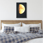 Grote Oude Maan 11x16.5 (27.5x41.25cm) waccna Canvas Afdruk (Insitu (Slaapkamer))