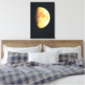 Grote Oude Maan 16x24 (40x60cm) waccna Canvas Afdruk (Insitu (Slaapkamer))