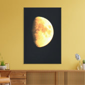 Grote Oude Maan 24x36 (60x90cm) waccna Canvas Afdruk (Insitu (Woonkamer))