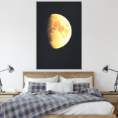 Grote Oude Maan 40x60 (100x150cm) waccnm Canvas Afdruk (Insitu (Slaapkamer))
