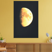 Grote Oude Maan 40x60 (100x150cm) waccnm Canvas Afdruk (Insitu (Woonkamer))
