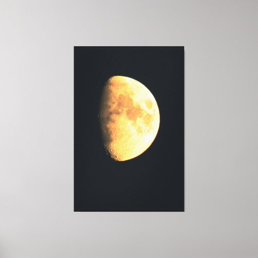 Grote Oude Maan 40x60 (100x150cm) waccnm Canvas Afdruk (Voorkant)