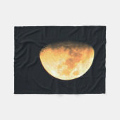 Grote Oude Maan fbcna Fleece Deken (Voorkant (Horizontaal))
